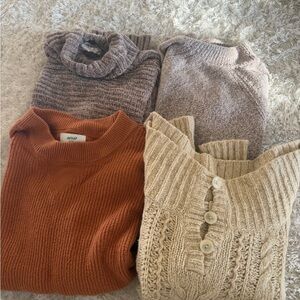 Lot of 4 Sweater
